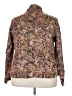 Rafael 100% Polyester Paisley Brown Long Sleeve Blouse Size 3X - photo 2