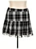Valia Plaid Black Casual Skirt Size 2X - photo 1