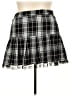 Valia Plaid Black Casual Skirt Size 2X - photo 2