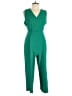 Calvin Klein Solid Green Jumpsuit Size 12 - photo 1