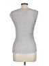Assorted Brands 100% Polyester Silver Gray Sleeveless Top Size L (estimated) - photo 2