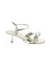 Annie Metallic Silver Gold Sandals Size 9 (wide) - photo 1