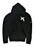 Assorted Brands Black Zip Up Hoodie Size M (kids) - photo 1