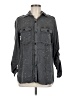 Zara Stars Gray Denim Jacket Size M - photo 1