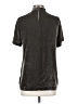 Madewell Metallic Gray Short Sleeve Blouse Size XS - photo 2