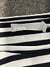 Vince. Stripes Silver Short Sleeve T-Shirt Size S - photo 7