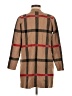 Tahari Plaid Multi Color Brown Cardigan Size M - photo 2