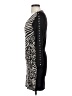 Yuka Animal Print Black Cocktail Dress Size S - photo 5