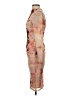 AFRM Tie-dye Brown Cocktail Dress Size XS - photo 5