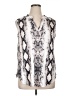 Halife Silver White Sleeveless Blouse Size XL - photo 1