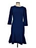Ann Taylor Blue Cocktail Dress Size 4 - photo 1