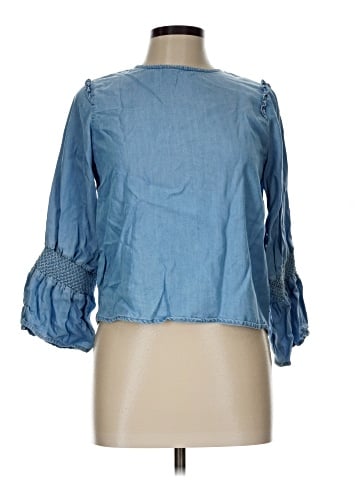 Zara Collection 3/4 Sleeve Blouse (view 1)