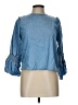 Zara Collection Blue 3/4 Sleeve Blouse Size L - photo 1