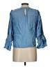 Zara Collection Blue 3/4 Sleeve Blouse Size L - photo 2