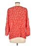 19 Cooper Red 3/4 Sleeve Blouse Size M - photo 2