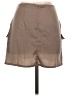 PacSun 100% Polyester Solid Tan Casual Skirt Size XS - photo 2