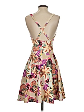 strapless open back dress Marie long-sleeved mesh dress main image 0