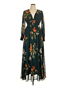 slim fit dress slacks Agnes Satin Maxi Dress
