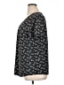 Emily Stacy Black Short Sleeve Henley Size 1X - photo 5