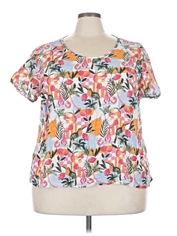 C&C California Short Sleeve Blouse (view 1)