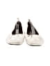 Zara Metallic Ivory Silver Flats Size EU 41 - photo 2