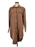 Happily Grey 100% Polyester Brown Trenchcoat Size L - photo 1