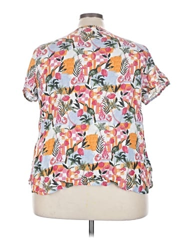 C&C California Short Sleeve Blouse (view 2)