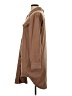 Happily Grey 100% Polyester Brown Trenchcoat Size L - photo 5