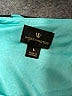 Worthington 100% Polyester Print Teal Casual Dress Size L - photo 7