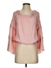 Lulus 100% Rayon Pink 3/4 Sleeve Blouse Size S - photo 1