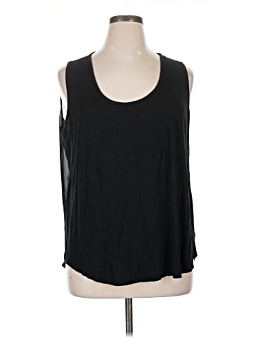 Black Rainn Sleeveless Top (view 1)