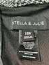 Stella & Julie Houndstooth Gray Jumpsuit Size 14W Plus - photo 4