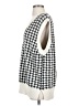 Zara Houndstooth White Sweater Vest Size S - photo 5