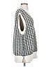 Zara Houndstooth White Sweater Vest Size S - photo 4