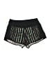 Nike 100% Polyester Metallic Black Shorts Size XS - photo 1