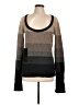 Free People 100% Wool Color Block Gray Cardigan Size L (estimated) - photo 1