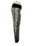 Assets Animal Print Gold Active Pants Size 1X - photo 4