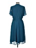 Tacera 100% Polyester Teal Cocktail Dress Size M - photo 2