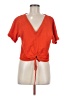 Zara Orange Short Sleeve Top Size M - photo 1