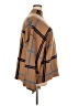 ELOQUII Plaid Brown Poncho Size 26 - 28 Plus - photo 4