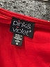 Pink & Violet 100% Polyester Red Dress Size 10 - photo 3
