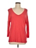 Gap 100% Rayon Red 3/4 Sleeve Top Size M - photo 1