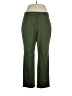 JM Collection Solid Green Casual Pants Size 16 - photo 1