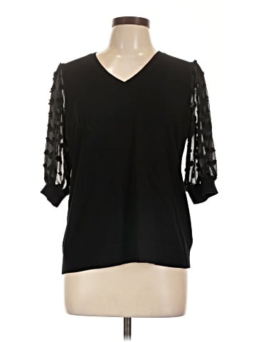 Adrianna Papell 3/4 Sleeve Top (view 1)