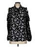 Draper James 100% Polyester Black Long Sleeve Blouse Size 10 - photo 1