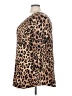 JM Collection Brown 3/4 Sleeve Top Size 3X - photo 5