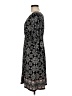 Max Studio Paisley Black Casual Dress Size M - photo 5
