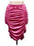 Rebdolls Solid Burgundy Pink Formal Skirt Size 1X - photo 2