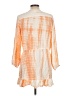Blue Island 100% Rayon Orange Kimono Size L - photo 2