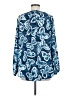 Gerard Darel Blue Long Sleeve Blouse Size 6 (38) - photo 2